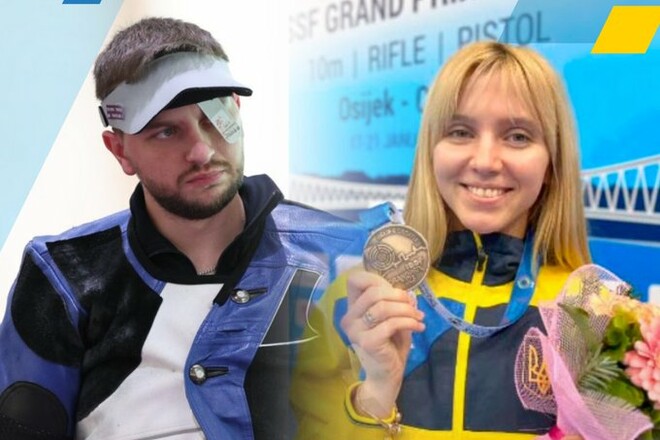 5 медалей для Украины. Кулиш выиграл золото на Гран-при по пулевой стрельбе