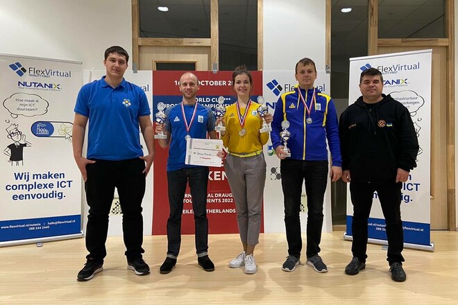 Украинские спортсмены завоевали 4 медали чемпионата Европы по шашкам-100