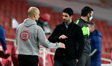 Микель АРТЕТА: «Предпочел бы бороться за титул АПЛ не с Гвардиолой»