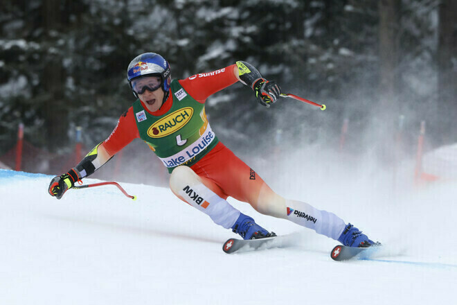 Горные лыжи. Одерматт – чемпион мира в скоростном спуске