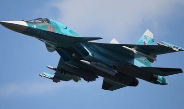 ВИДЕО. Украинские силы обороны сбили вражеский Су-34 в районе Енакиево