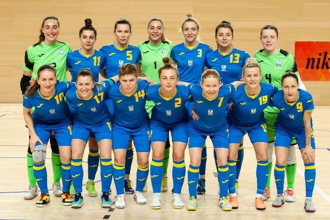 Оглашен состав женской сборной Украины по футзалу на ЧЕ-2023
