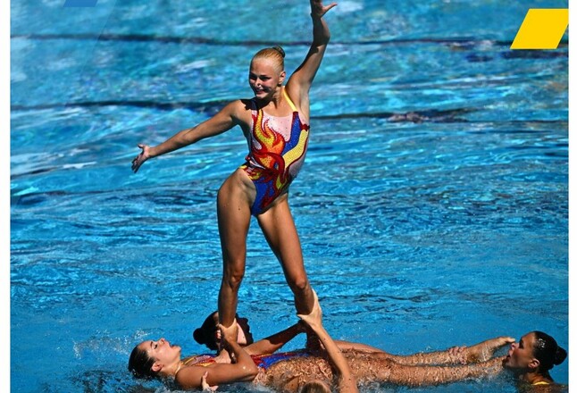 Сборная Украины завоевала золото Кубка мира по артистическому плаванию
