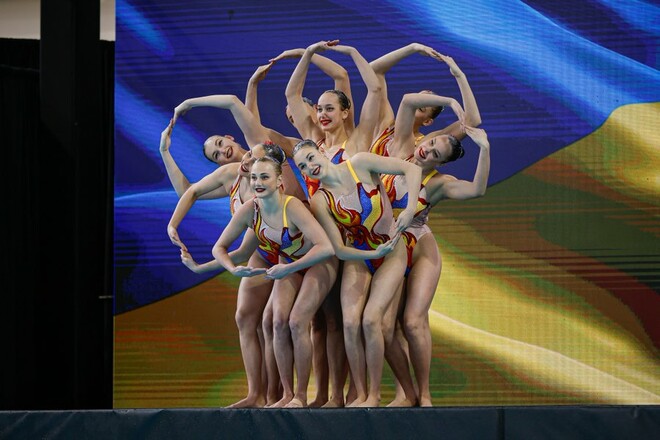 Украина стала 3-й в медальном зачете этапа КМ по артистическому плаванию