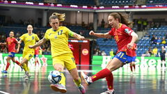 Женская сборная Украины по футзалу проиграла Испании в финале Евро-2023