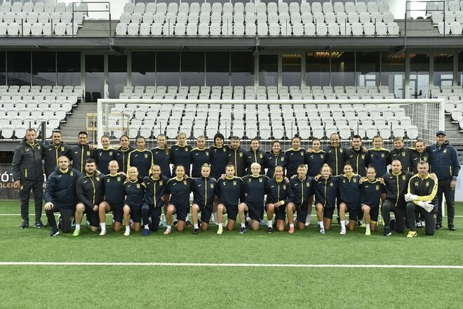 Женскую сборную Украины ждет спарринг с командой Эстонии