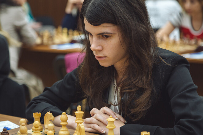 Украинка Осьмак занимает 6-е место в чемпионате Европы по шахматам