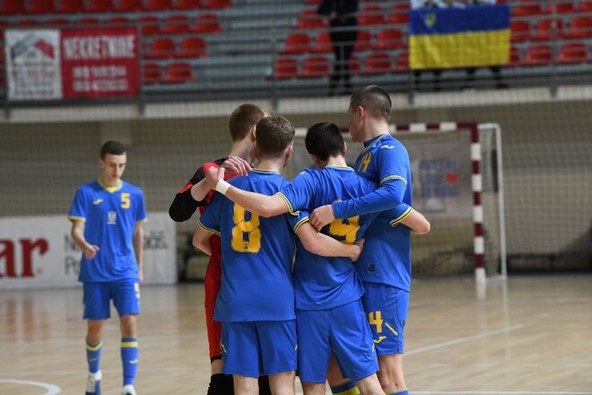 Украина U-19 по футзалу обыграла Сербию и вышла на Евро-2023