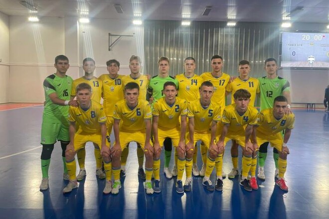 Збірна України U-19 з футзалу в спарингу вирвала перемогу в команди Франції