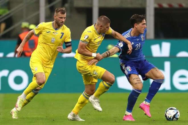 Назван Лев матча сборной Украины против Италии в квалификации Евро-2024