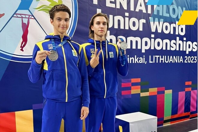 Украинцы взяли серебро в эстафете на юниорском ЧМ по современному пятиборью