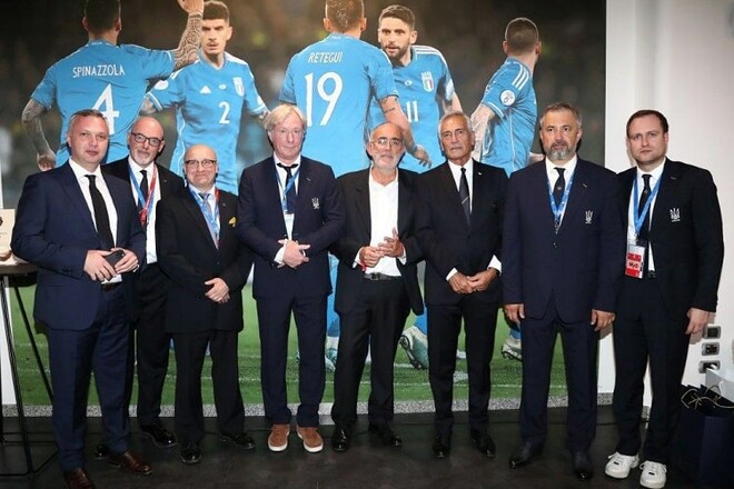 ФОТО. У Мілані пройшла офіційна зустріч представників УАФ та FIGC