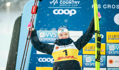 Линн Сван и Люка Шанава победили в спринте на лыжной многодневке «Тур де ски»