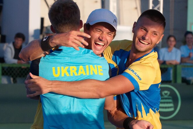 Стал известен состав сборной Украины на матч Кубка Дэвиса против США