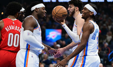 Не было такого 33 года. Оклахома добилась топового разгрома над Портлендом