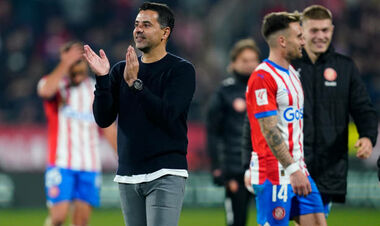 Тренер Жироны: «Не считаем, сколько очков нужно для Лиги чемпионов»