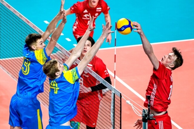 Україна програла Польщі у другому матчі чемпіонату EEVZA