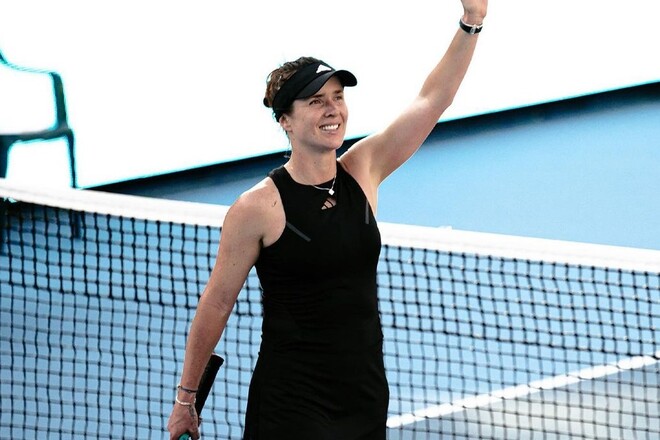 ФОТО. «Две мамы поиграли в теннис»: Свитолина готовится к Australian Open