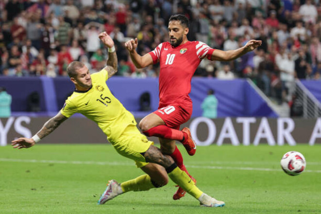 Два дубля. Иордания отгрузила 4 мяча Малайзии на Кубке Азии