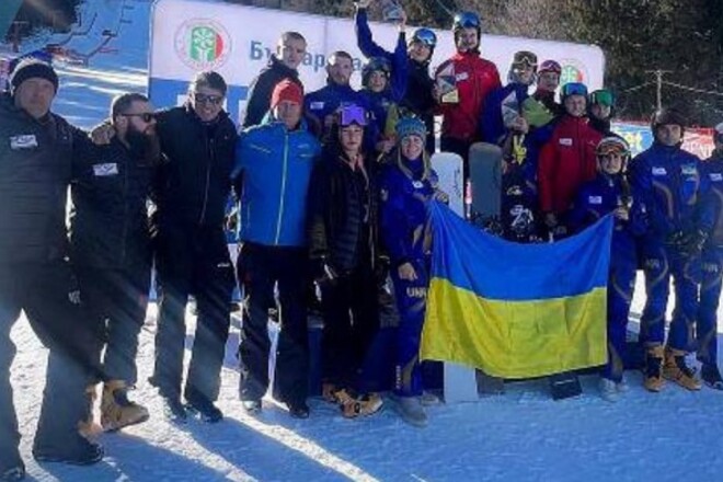Сноубординг. Украинцы взяли три медали на Кубке Европы в Болгарии