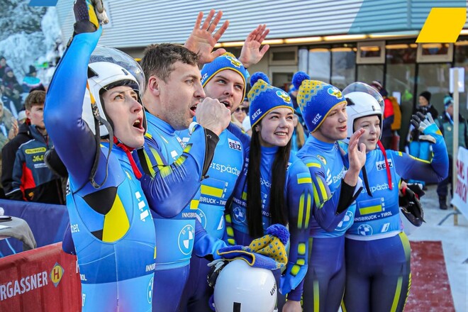 Сборная Украины стартует на чемпионате мира 2024 по санному спорту