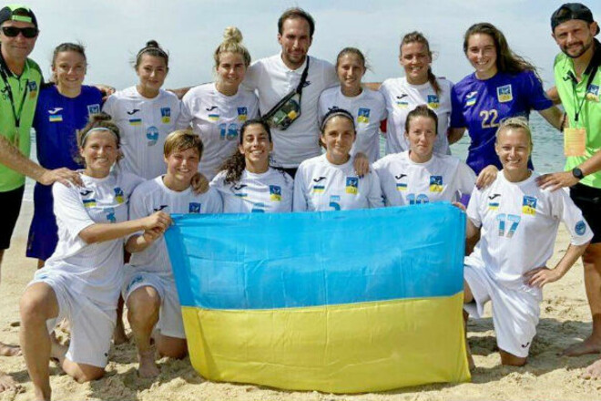 Украинский женский клуб входит в топ-5 рейтинга по пляжному футболу