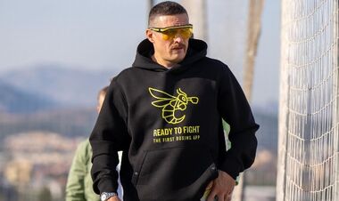 ФОТО. Усик відвідав тренувальний табір Полісся в Іспанії