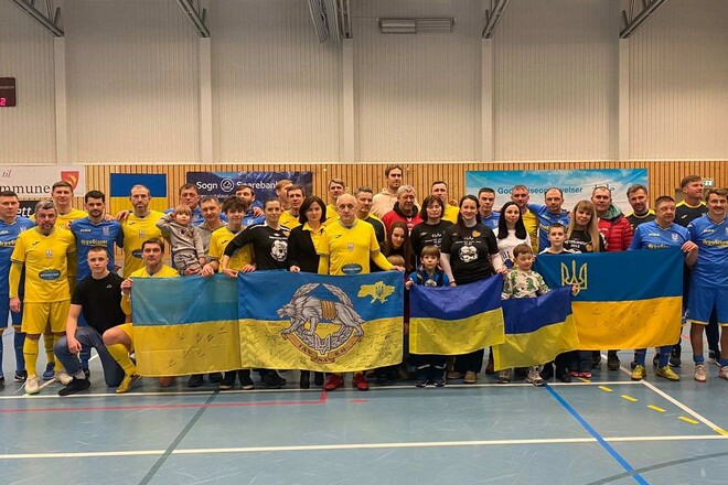 Сборная Украины среди ветеранов выиграла турнир в Норвегии