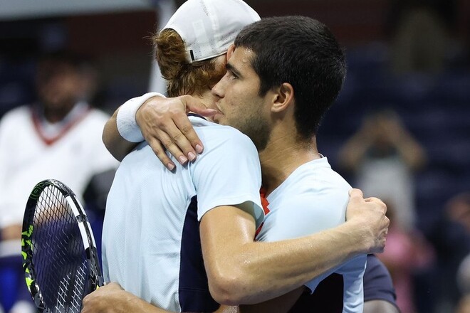 Алькарас привітав Сіннера з перемогою на Australian Open