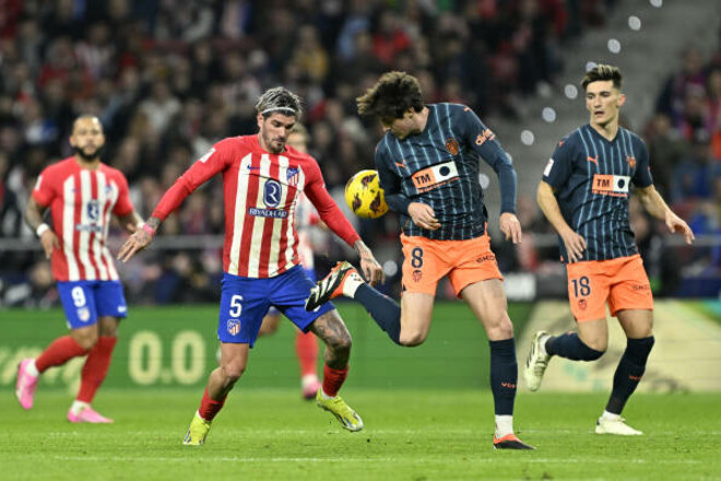 Атлетіко обіграв Валенсію й увійшов до топ-3 ліги. Яремчук вийшов на заміну