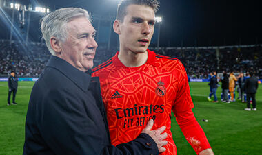 Анчелотті повідомив гравцям Реала рішення щодо Луніна. Яка тепер його роль?