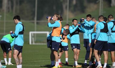 Закончилась первая часть зимних сборов киевского Динамо