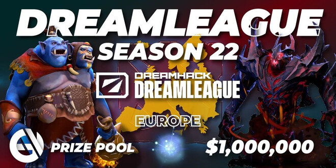 16 команд змагатимуться за $1 млн у DreamLeague Season 22 з Dota 2