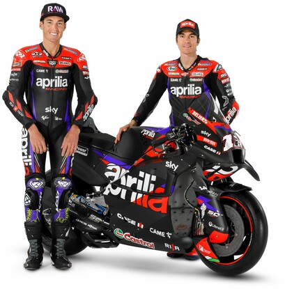 ФОТО: Апрілія представила команду на сезон MotoGP 2024