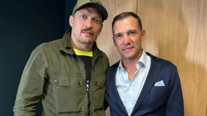 ФОТО. «Запланировали что-то хорошее». Шевченко сфотографировался с Усиком