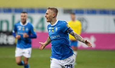 Віталій Буяльський забив 70-й гол у складі Динамо