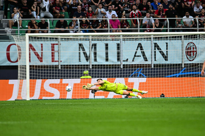 Милан нанес рекордное количество ударов в створ ворот Ньюкасла