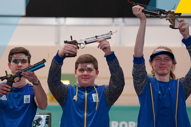 Второе золото завоевали украинские юниоры на ЧЕ-2024 по пулевой стрельбе