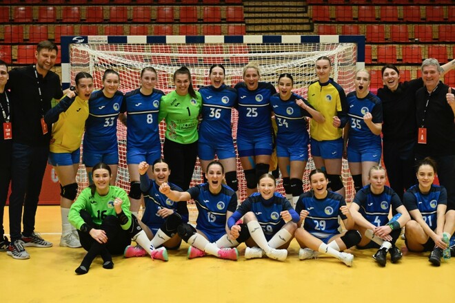 Тяжелая победа. Женская сборная Украины по гандболу еле одолела Израиль