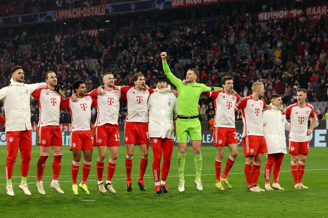 Бавария вышла в свой 12-й четвертьфинал Лиги чемпионов за 13 лет