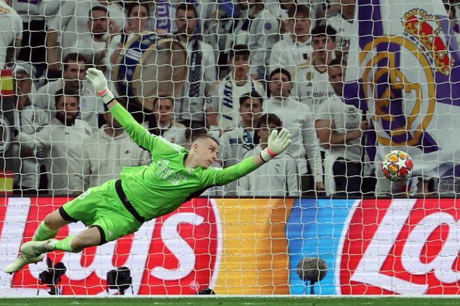 Звездный игрок Реала остался в восторге от Лунина в матче с РБ Лейпциг