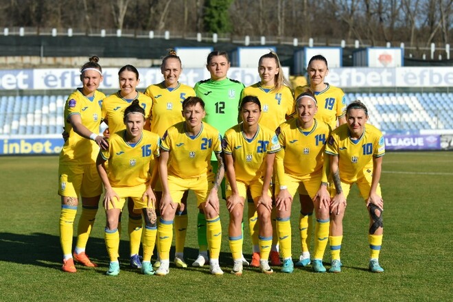 Известен календарь матчей женской сборной Украины в отборе на Евро-2025
