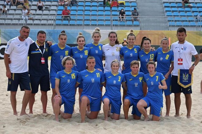 Жіноча збірна України стартує в Євролізі з пляжного футболу