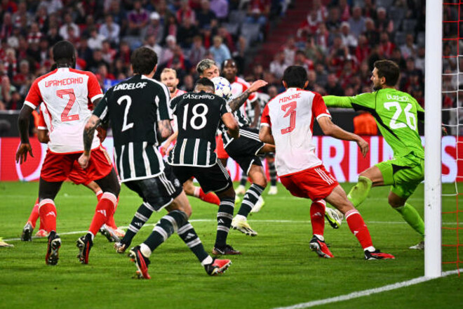 Бавария – Ман Юнайтед – 4:3. Триллер в Мюнхене. Видео голов и обзор матча