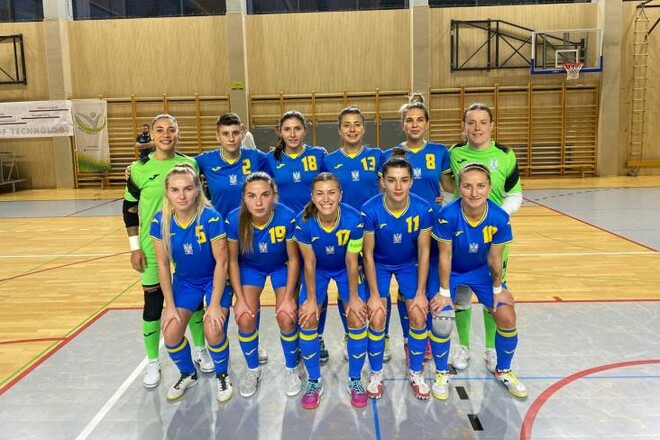 Названо склад жіночої збірної України з футзалу на матчі з Італією