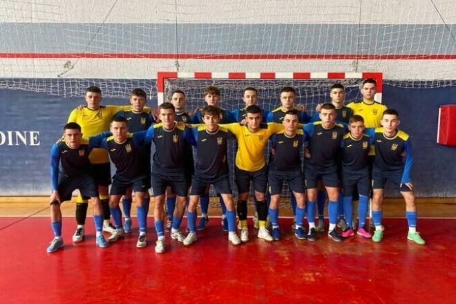 Юношеская сборная Украины U-19 по футзалу проводит сборы в Ужгороде