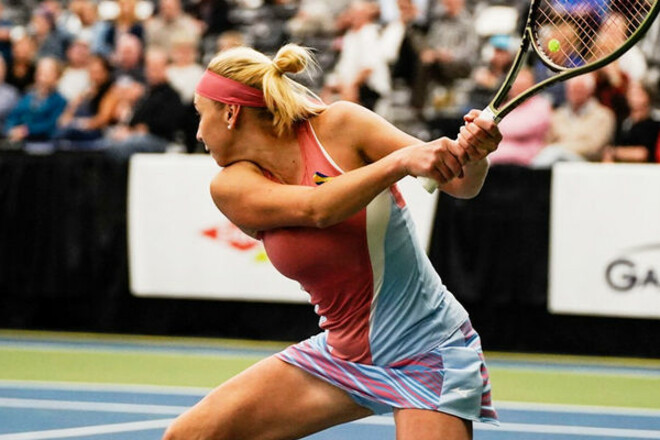 Надія Кіченок завершила виступи на турнірі WTA 125 у Чарльстоні