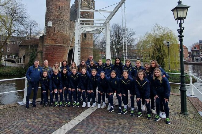 Жіноча збірна України WU-17 програла Нідерландам із розгромним рахунком