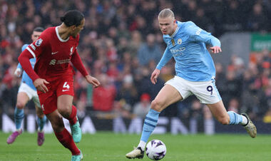 ВИДЕО. Холанд против ван Дейка. Яркий эпизод из матча Ман Сити с Ливерпулем