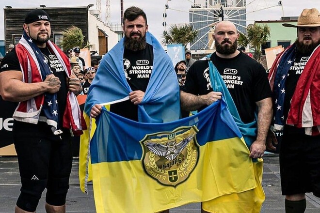 Украинский стронгмен Алексей Новиков занял третье место на чемпионате мира